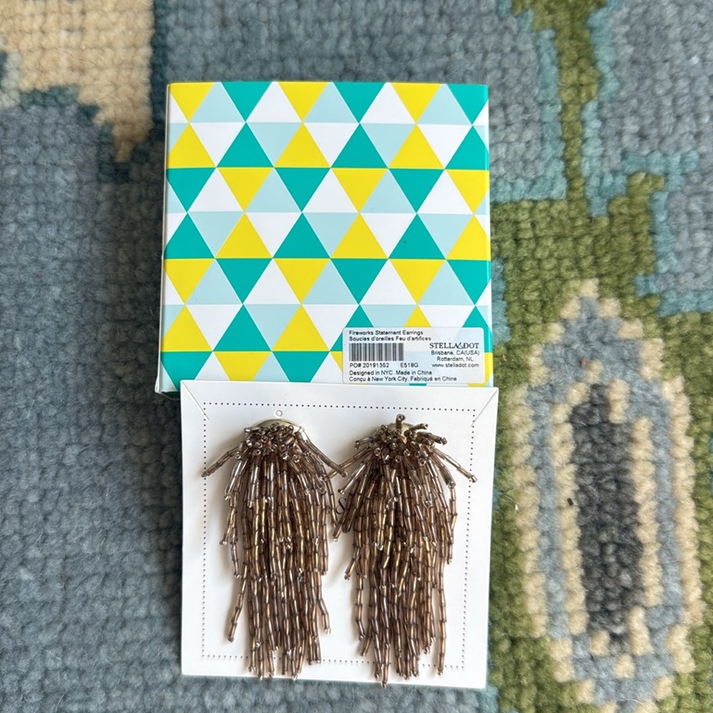 Stella & Dot Assorted Earring Lot - most never worn! Less than $10 a pair!! - Picture 6 of 12